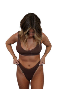 Hannah bikini bottom in Coconut, LOKAL one/size swimwear, photo 1 of 4