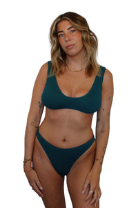 Becca bikini bottom in Mermaid, LOKAL one/size swimwear, photo 1 of 3