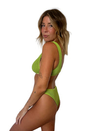 Paige bikini top in Avocolada, LOKAL one/size swimwear, photo 1 of 3