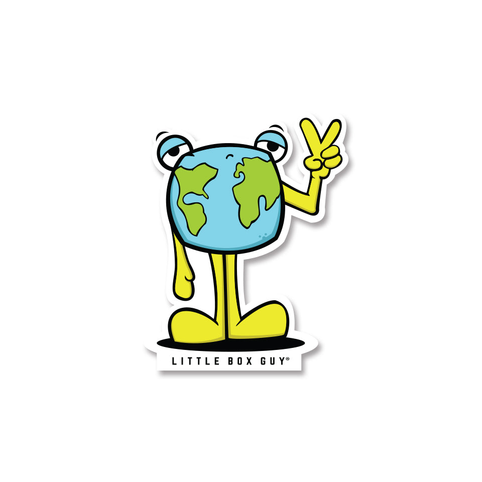 World Peace Sticker by LOKAL