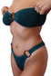 Kayla bikini top in Mermaid, LOKAL one/size swimwear, photo 4 of 4