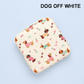 DESIGNED JEWELRY ORGANIZER TRAVEL BOX CASE | 40P566: FLOWER C OFF WHITE