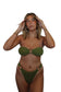 Kayla bikini top in Seaweed, LOKAL one/size swimwear, photo 2 of 4