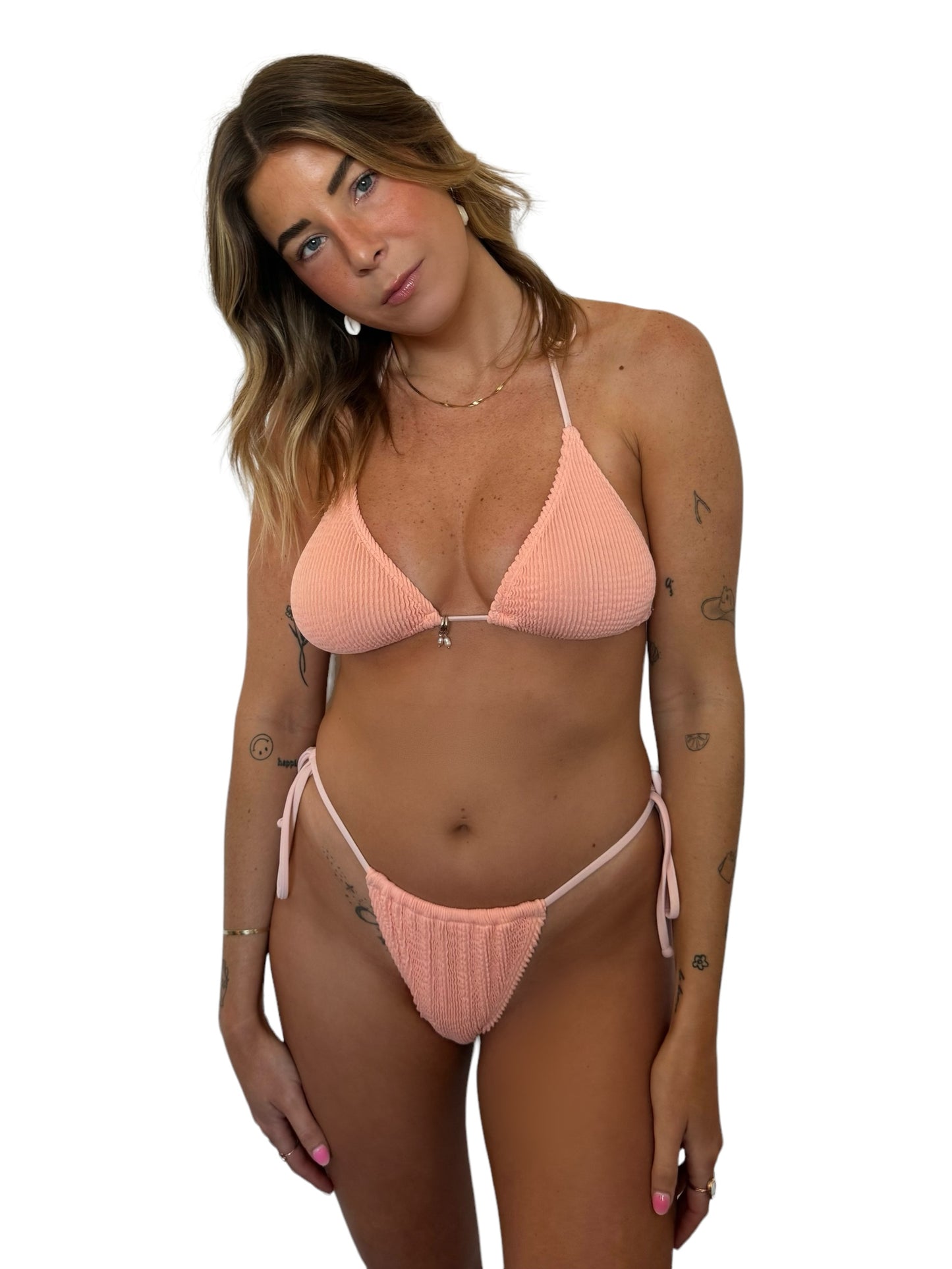 Jess bikini top in Nectar, LOKAL one/size swimwear, photo 1 of 3