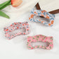 Floral Waivy Silhouette Hair Claw Clip | 40H1109: B