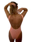 Janie one-piece swimsuit in Nectar, LOKAL one/size swimwear, photo 4 of 4