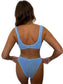 Becca bikini bottom in Orchid, LOKAL one/size swimwear, photo 3 of 3