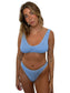 Becca bikini bottom in Orchid, LOKAL one/size swimwear, photo 1 of 3