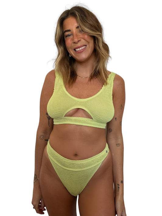 Janelle bikini bottom in Ivy, LOKAL one/size swimwear, photo 1 of 3