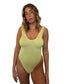 Janie one-piece swimsuit in Ivy, LOKAL one/size swimwear, photo 3 of 5