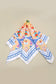 TRIBAL PRINT SILKY FEEL BANDANA SCARF | 40SC614: Blue