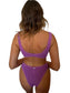 Paige bikini top in Aster, LOKAL one/size swimwear, photo 3 of 3