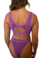Janelle bikini bottom in Aster, LOKAL one/size swimwear, photo 2 of 3