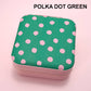 DESIGNED JEWELRY ORGANIZER TRAVEL BOX CASE | 40P566: FLOWER D OFF WHITE