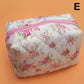 FLORAL TOILE PATTERN MAKEUP COSMETIC POUCH BAG | 40P562: S