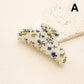 FLORAL FLOWER HAIR CLAW CLIP | 40H1140: F