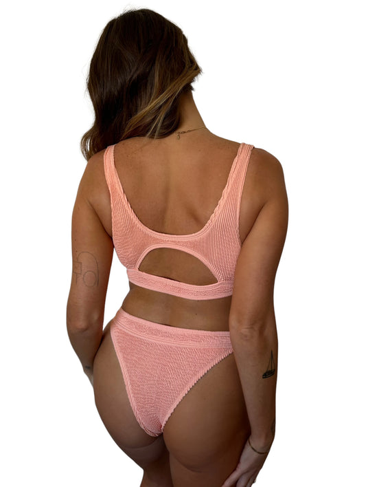 Alix bikini top in Nectar, LOKAL one/size swimwear, photo 2 of 3