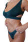 Kiera bikini top in Mermaid, LOKAL one/size swimwear, photo 2 of 4