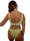 Kiera bikini top in Ivy, LOKAL one/size swimwear, photo 4 of 4