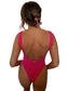 Janie one-piece swimsuit in Petunia, LOKAL one/size swimwear, photo 4 of 4