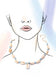 SUMMER BEACH PUKA SHELL NECKLACE | 80N661: White