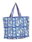 Organic Reversible Quilted Tote Bag | 40P575: Green