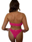Kayla bikini top in Petunia, LOKAL one/size swimwear, photo 3 of 3