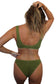 Paige bikini top in Seaweed, LOKAL one/size swimwear, photo 2 of 3
