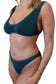 Paige bikini top in Mermaid, LOKAL one/size swimwear, photo 2 of 4
