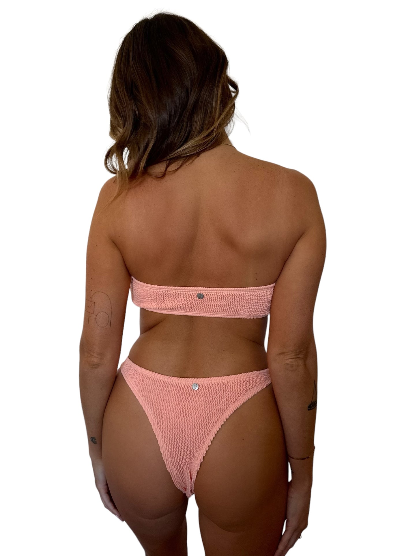 Kayla bikini top in Nectar, LOKAL one/size swimwear, photo 2 of 3