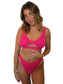 Alix bikini top in Petunia, LOKAL one/size swimwear, photo 3 of 3