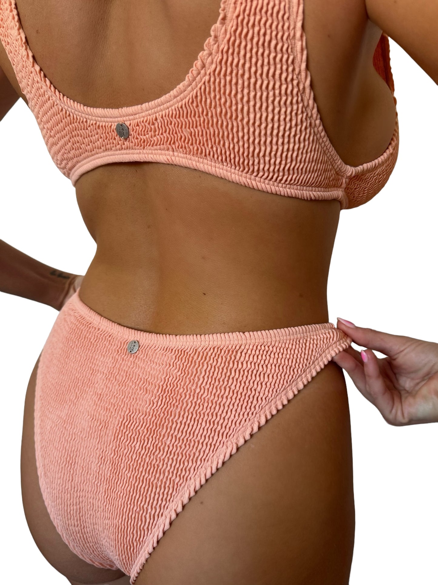 Becca bikini bottom in Nectar, LOKAL one/size swimwear, photo 2 of 4