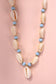 SUMMER BEACH PUKA SHELL NECKLACE | 80N661: White