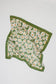 FLOWER SILKY FEEL BANDANA SCARF | 21SC353GRN: GREEN