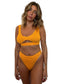 Janelle bikini bottom in Marigold, LOKAL one/size swimwear, photo 3 of 3