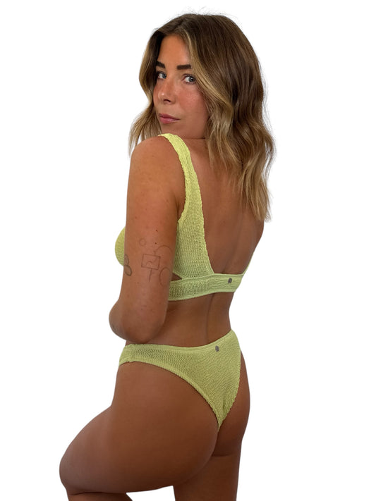 Kiera bikini top in Ivy, LOKAL one/size swimwear, photo 2 of 4