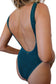 Janie one-piece swimsuit in Mermaid, LOKAL one/size swimwear, photo 4 of 4