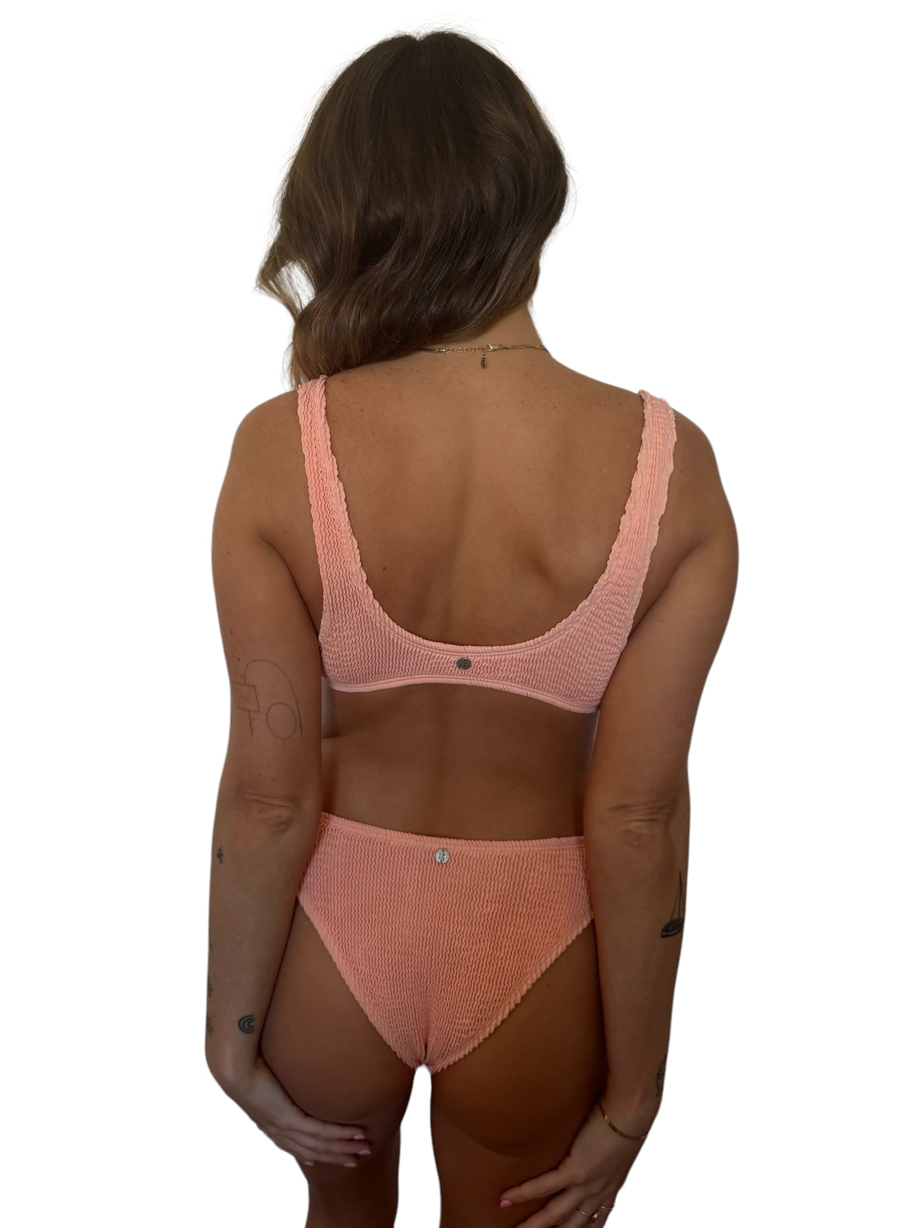 Paige bikini top in Nectar, LOKAL one/size swimwear, photo 4 of 4