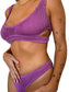 Hannah bikini bottom in Aster, LOKAL one/size swimwear, photo 4 of 4