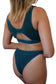 Alix bikini top in Mermaid, LOKAL one/size swimwear, photo 3 of 3