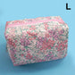 FLORAL TOILE PATTERN MAKEUP COSMETIC POUCH BAG | 40P562: O