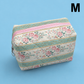 FLORAL TOILE PATTERN MAKEUP COSMETIC POUCH BAG | 40P562: G