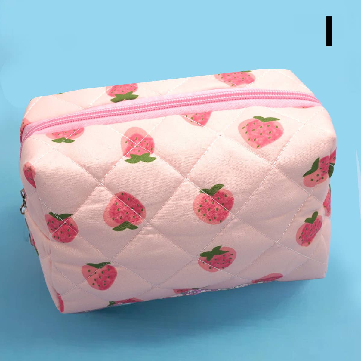 FLORAL TOILE PATTERN MAKEUP COSMETIC POUCH BAG | 40P562: O