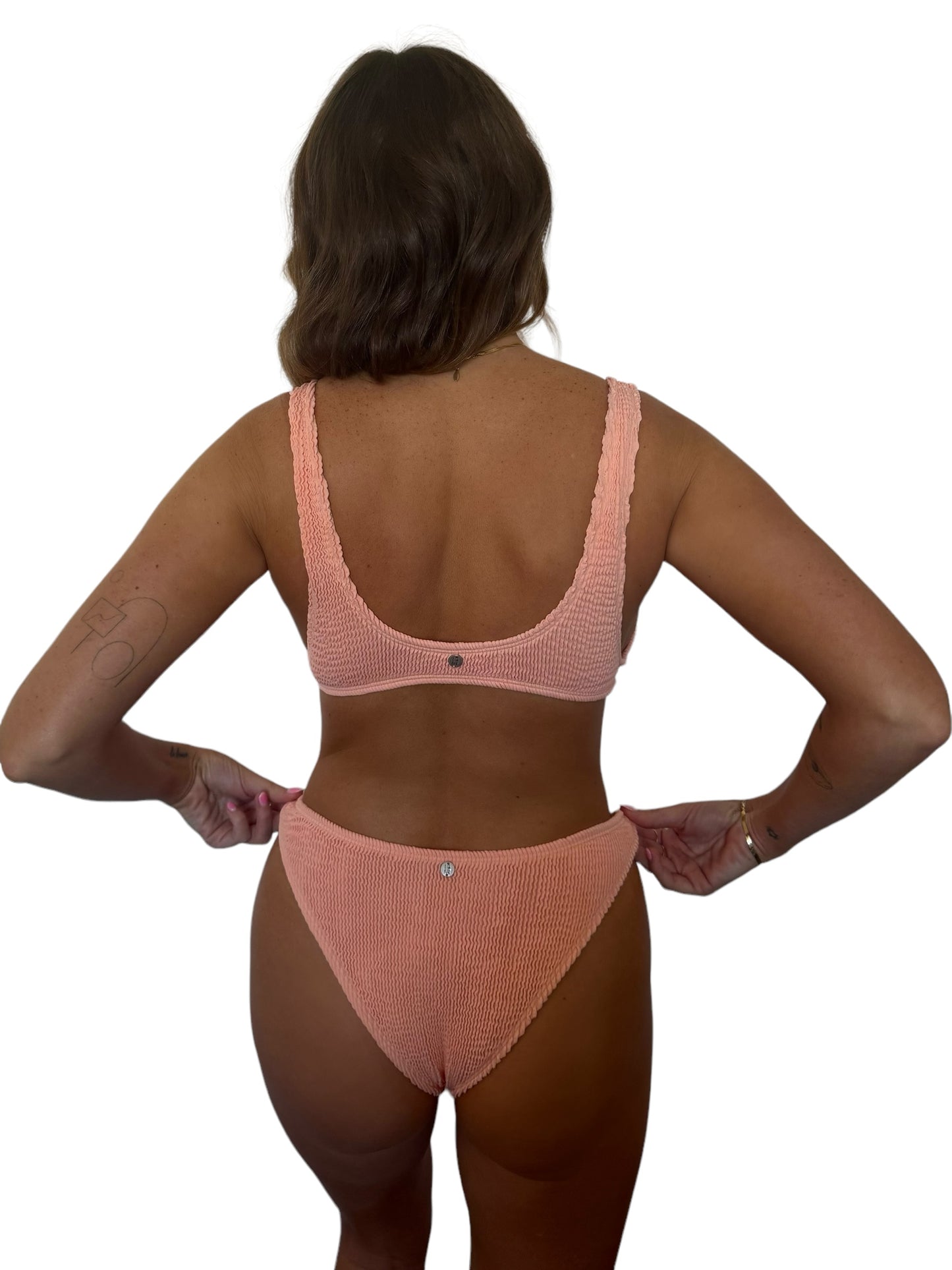 Becca bikini bottom in Nectar, LOKAL one/size swimwear, photo 3 of 4