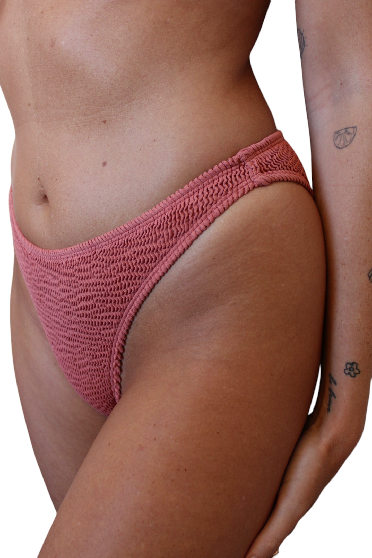 Becca bikini bottom in Sunrise, LOKAL one/size swimwear, photo 3 of 4