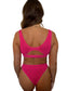 Janelle bikini bottom in Petunia, LOKAL one/size swimwear, photo 2 of 4