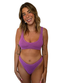 Hannah bikini bottom in Aster, LOKAL one/size swimwear, photo 1 of 4