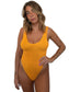Janie one-piece swimsuit in Marigold, LOKAL one/size swimwear, photo 1 of 4
