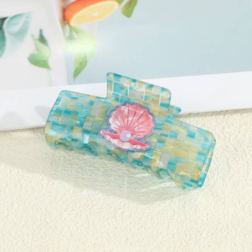 Summer Harvest & Coastal Charm Claw Clips | 40H1068: Flower