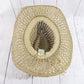 Seagrass Crochet Weave Cowboy Hat With Cord Band: NA